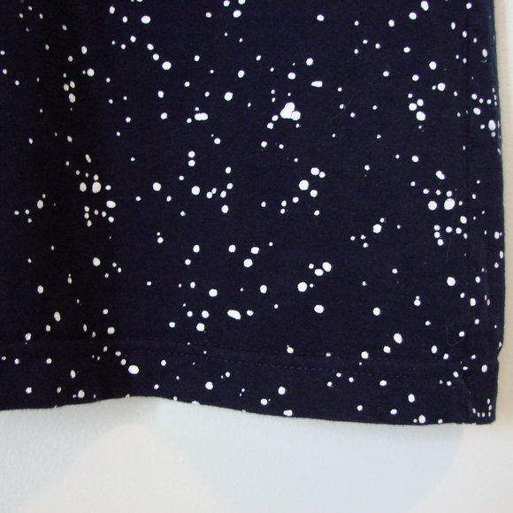 Y2K Mini Dress Year 2000 Tank Sleeveless Navy Blue Stretch Summer Dress Medium - Picture 7 of 11